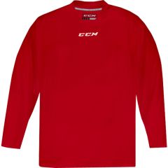 CCM Practice Hockey Mesh Goalie Cut Jersey - Black